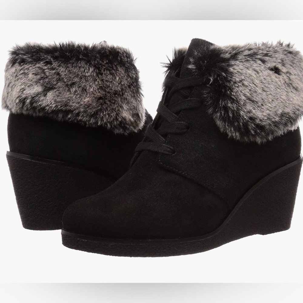 Cole Haan Women's Coralie Wedge Bootie Waterproof Ankle Boot size 8.5